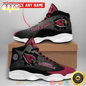 Personalized NFL Arizona Cardinals Football Team Custom Air Jordan 13 Shoes