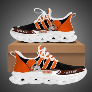 Personalized NFL Cleveland Browns Max Soul Shoes