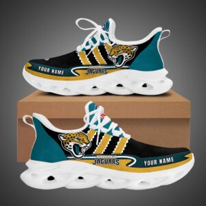 Personalized NFL Jacksonville Jaguars Max Soul Shoes