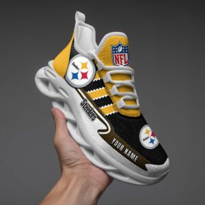 Personalized NFL Pittsburgh Steelers Max Soul Shoes
