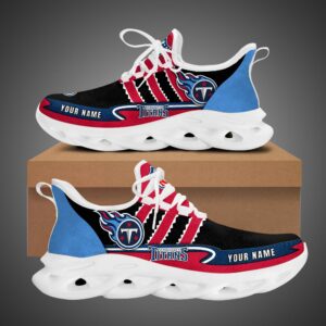 Personalized NFL Tennessee Titans Max Soul Shoes