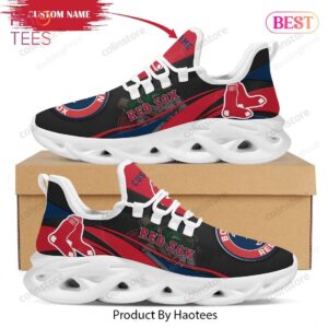 Personalized Name Boston Red Sox MLB Max Soul Shoes