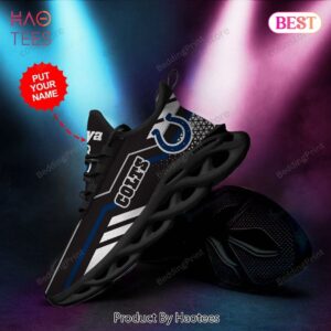 Personalized Name Indianapolis Colts NFL Max Soul Shoes