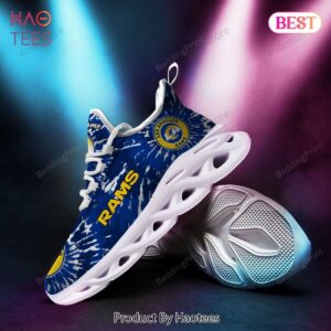 Personalized Name Los Angeles Rams NFL Max Soul Shoes