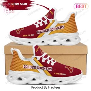 Personalized Name Minnesota Golden Gophers NCAA Max Soul Shoes