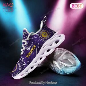 Personalized Name Minnesota Vikings NFL Max Soul Shoes