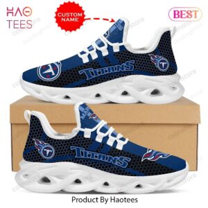 Personalized Name Tennessee Titans NFL Max Soul Shoes