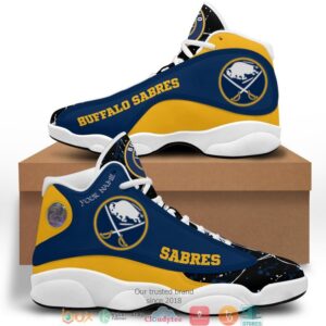 Personalized Nhl Buffalo Sabres Air Jordan 13 Shoes