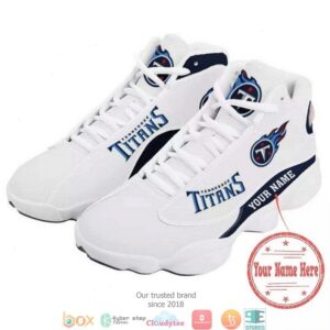 Personalized Tennessee Titans Football Nfl Air Jordan 13 Sneaker Shoes