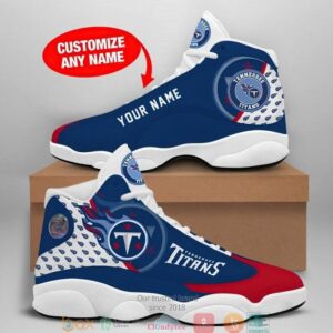 Personalized Tennessee Titans Football Nfl Football 8 Air Jordan 13 Sneaker Shoes