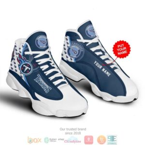 Personalized Tennessee Titans Nfl 2 Football Air Jordan 13 Sneaker Shoes