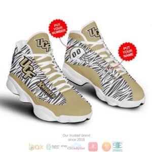 Personalized Ucf Knights Football Ncaaf Teams Football 34 Gift Air Jordan 13 Sneaker Shoes