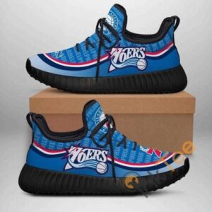 Philadelphia 76Ers No 368 Custom Shoes Personalized Name Yeezy Sneakers