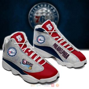 Philadelphia 76Ers Sixers Nba Air Jordan 13 Shoes