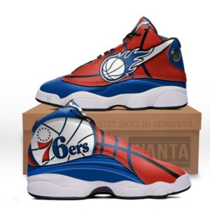 Philadelphia 76ers Jd 13 Sneakers Custom Shoes