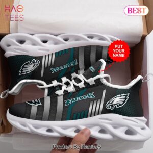 Philadelphia Eagles Custom Personalized NFL Max Soul Shoes