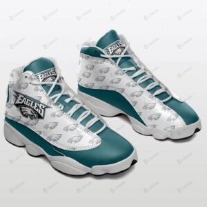 Philadelphia Eagles Custom Shoes J13 Sneakers 353