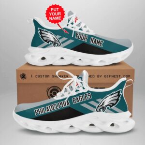 Philadelphia Eagles custom personalized clunky max soul shoes n98