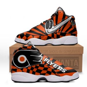 Philadelphia Flyers Jd 13 Sneakers Sport Custom Shoes
