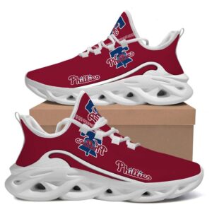 Philadelphia Phillies New Trending D Printed Max Soul Sneaker Running Sport Shoes