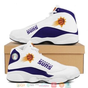Phoenix Suns Nba Football Team Big Logo 36 Gift Air Jordan 13 Sneaker Shoes