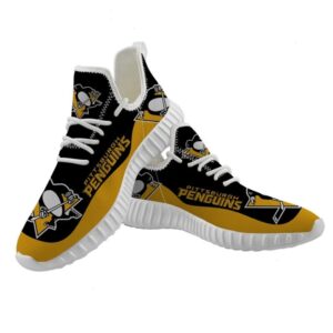 Pittsburgh Penguins Sneakers Big Logo Yeezy Shoes Art 506