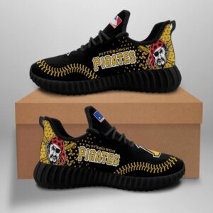 Pittsburgh Pirates Custom Shoes Sport Sneakers Baseball Yeezy Boost
