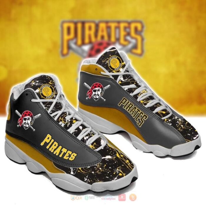 Pittsburgh Pirates Mlb Black Air Jordan 13 Shoes