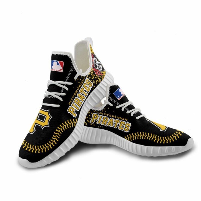Pittsburgh Pirates Unisex Sneakers New Sneakers Custom Shoes Baseball Yeezy Boost