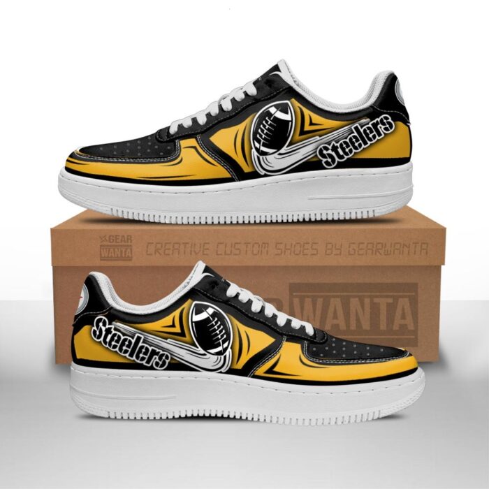 Pittsburgh Steelers Air Sneakers Custom For Fans