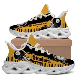 Pittsburgh Steelers American Football Team Max Soul Sneaker Running Sport Shoes for Fan