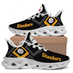Pittsburgh Steelers Max Soul Sneaker Running Sport Shoes for Fan