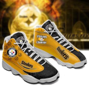 Pittsburgh Steelers Nfl Ver 9 Air Jordan 13 Sneaker