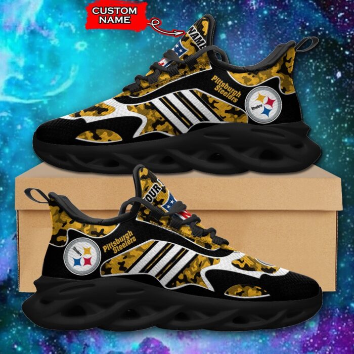 Pittsburgh Steelers Personalized Max Soul Shoes 30 SPA0901053