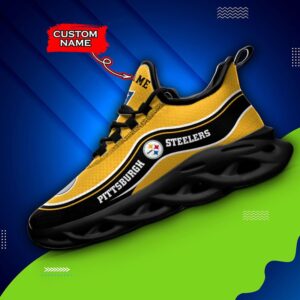 Pittsburgh Steelers Personalized Max Soul Shoes 32 SPA0901054