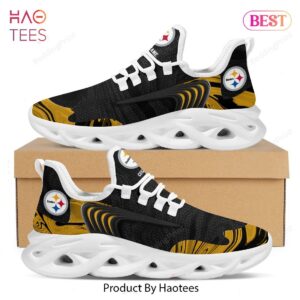 Pittsburgh Steelers Team Custom Personalized NFL Max Soul Shoes