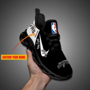 San Antonio Spurs Personalized NBA Max Soul Shoes