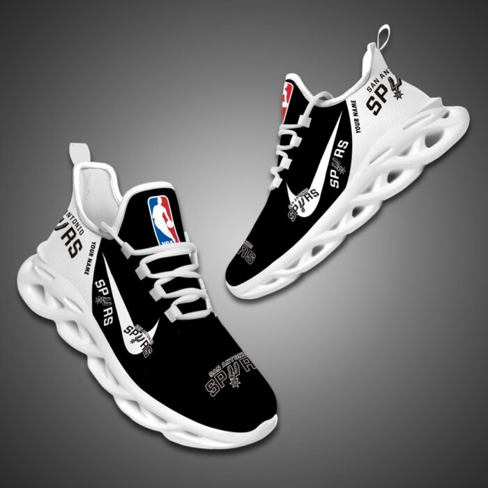 San Antonio Spurs Personalized NBA Max Soul Shoes