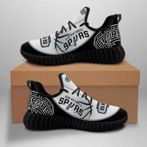 San Antonio Spurs Unisex Sneakers New Sneakers Basketball Custom Shoes San Antonio Spurs Yeezy Boost Yeezy Shoes