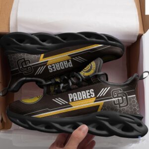 San Diego Padres Lover Black Shoes Max Soul
