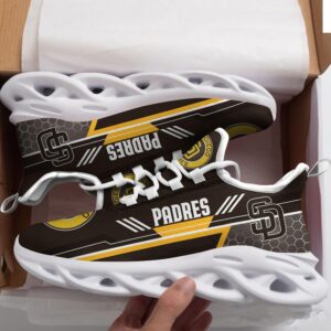 San Diego Padres Lover White Shoes Max Soul
