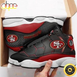 San Francisco 49Ers NFL Football Team Air Jordan 13 Shoes 3