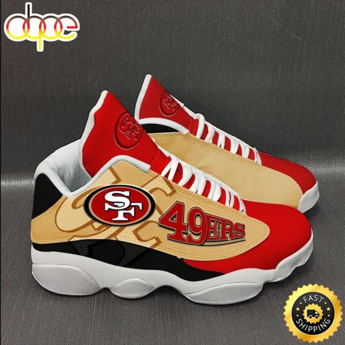 San Francisco 49Ers NFL Ver 4 Air Jordan 13 Sneaker