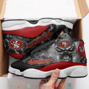 San Francisco 49Ers Nfl Football Team 6 Air Jordan 13 Sneaker Shoes