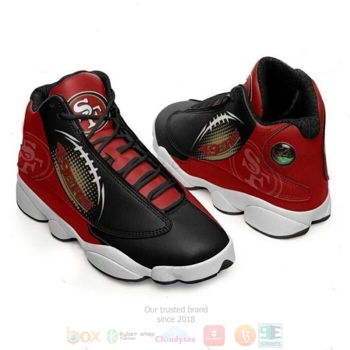San Francisco 49Ers Nfl Teams Air Jordan 13 Shoes