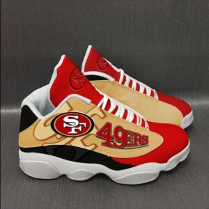 San Francisco 49Ers Nfl Ver 4 Air Jordan 13 Sneaker
