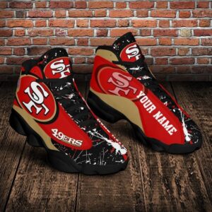 San Francisco 49Ers Personalized Air Jordan 13 Shoes