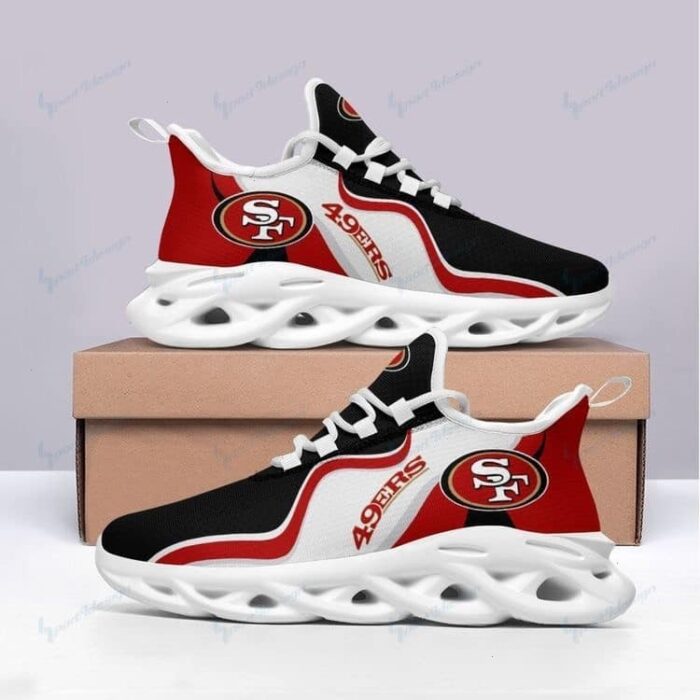 San Francisco 49ers 1 Max Soul Shoes