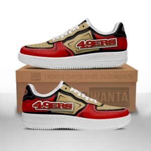 San Francisco 49ers Air Sneakers Custom NAF Shoes For Fan