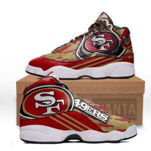San Francisco 49ers JD13 Sneakers Custom Shoes
